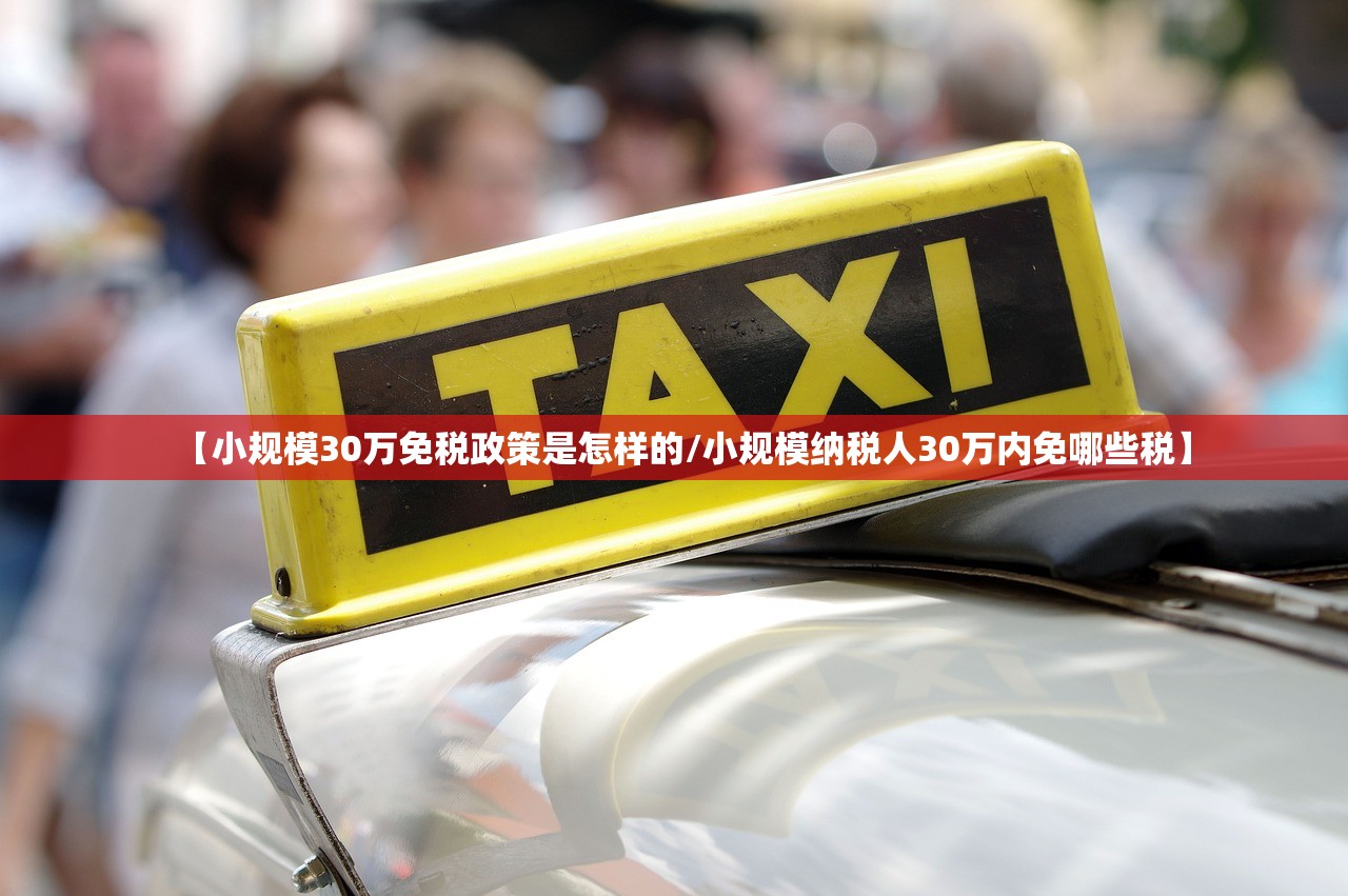 【小规模30万免税政策是怎样的/小规模纳税人30万内免哪些税】