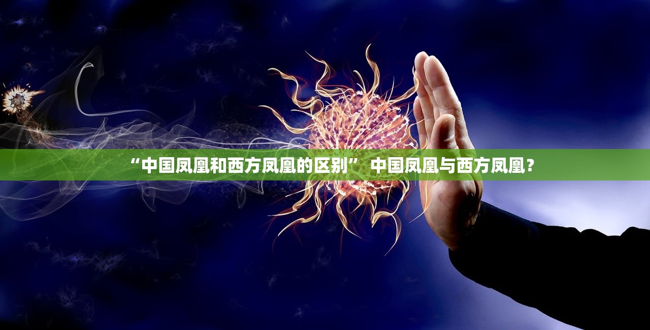 “中国凤凰和西方凤凰的区别” 中国凤凰与西方凤凰？