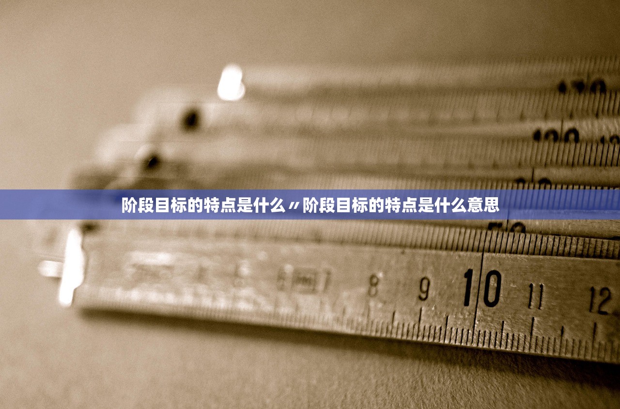 阶段目标的特点是什么〃阶段目标的特点是什么意思 阶段目标的特点是什么〃阶段目标的特点是什么意思