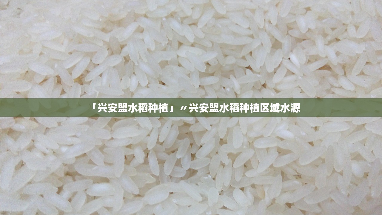 「兴安盟水稻种植」〃兴安盟水稻种植区域水源