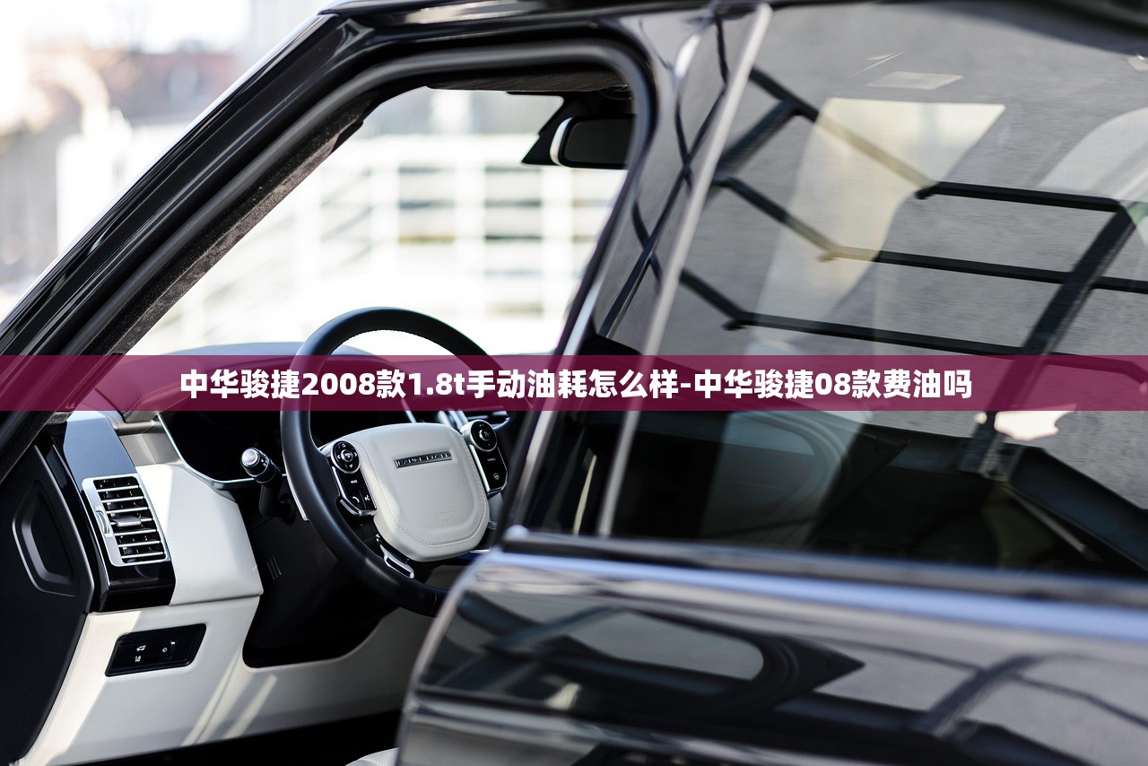 中华骏捷2008款1.8t手动油耗怎么样-中华骏捷08款费油吗