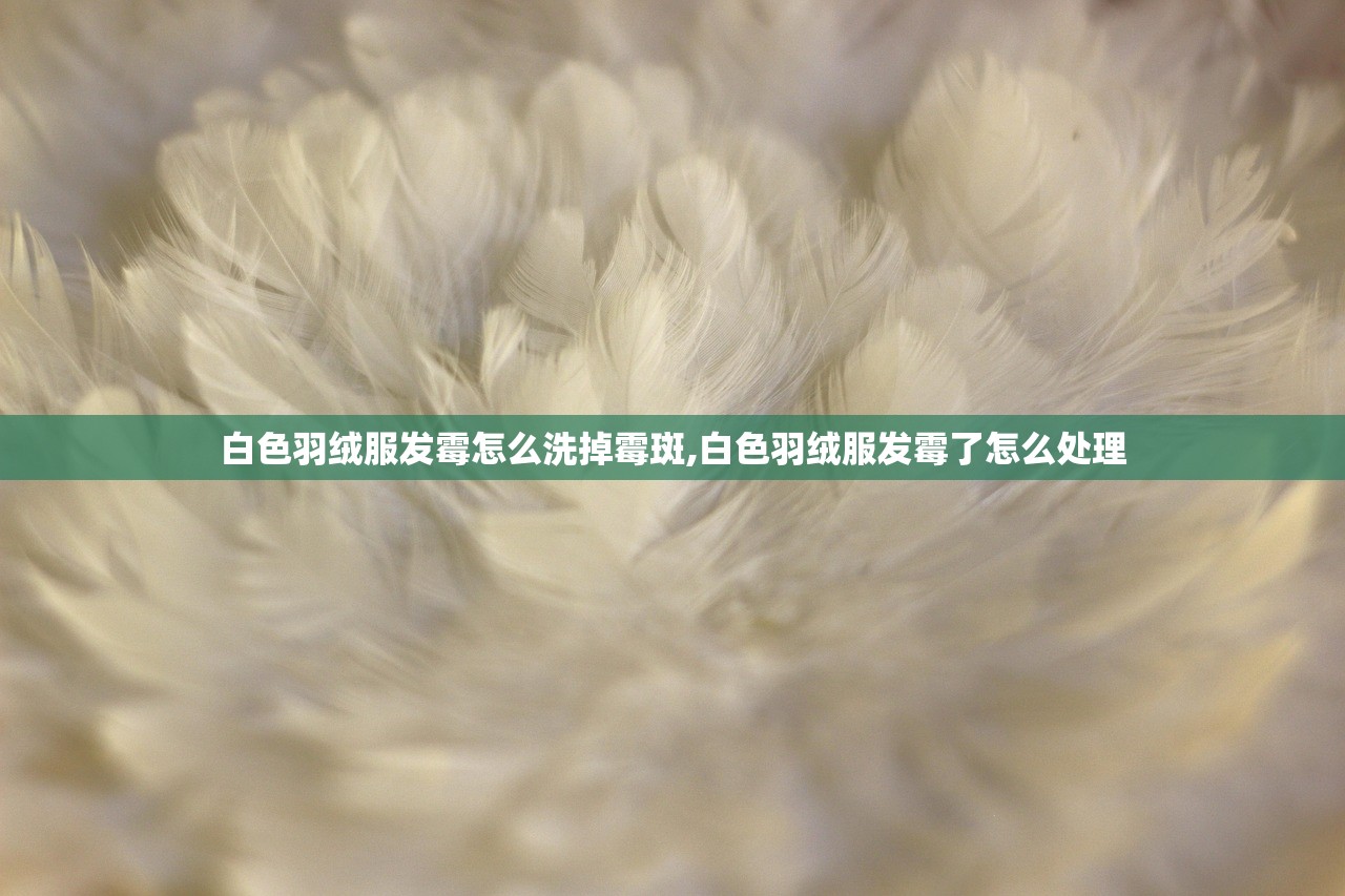 白色羽绒服发霉怎么洗掉霉斑,白色羽绒服发霉了怎么处理