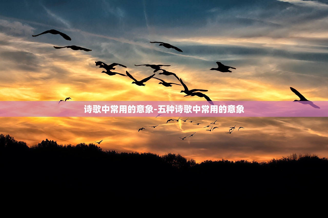 诗歌中常用的意象-五种诗歌中常用的意象