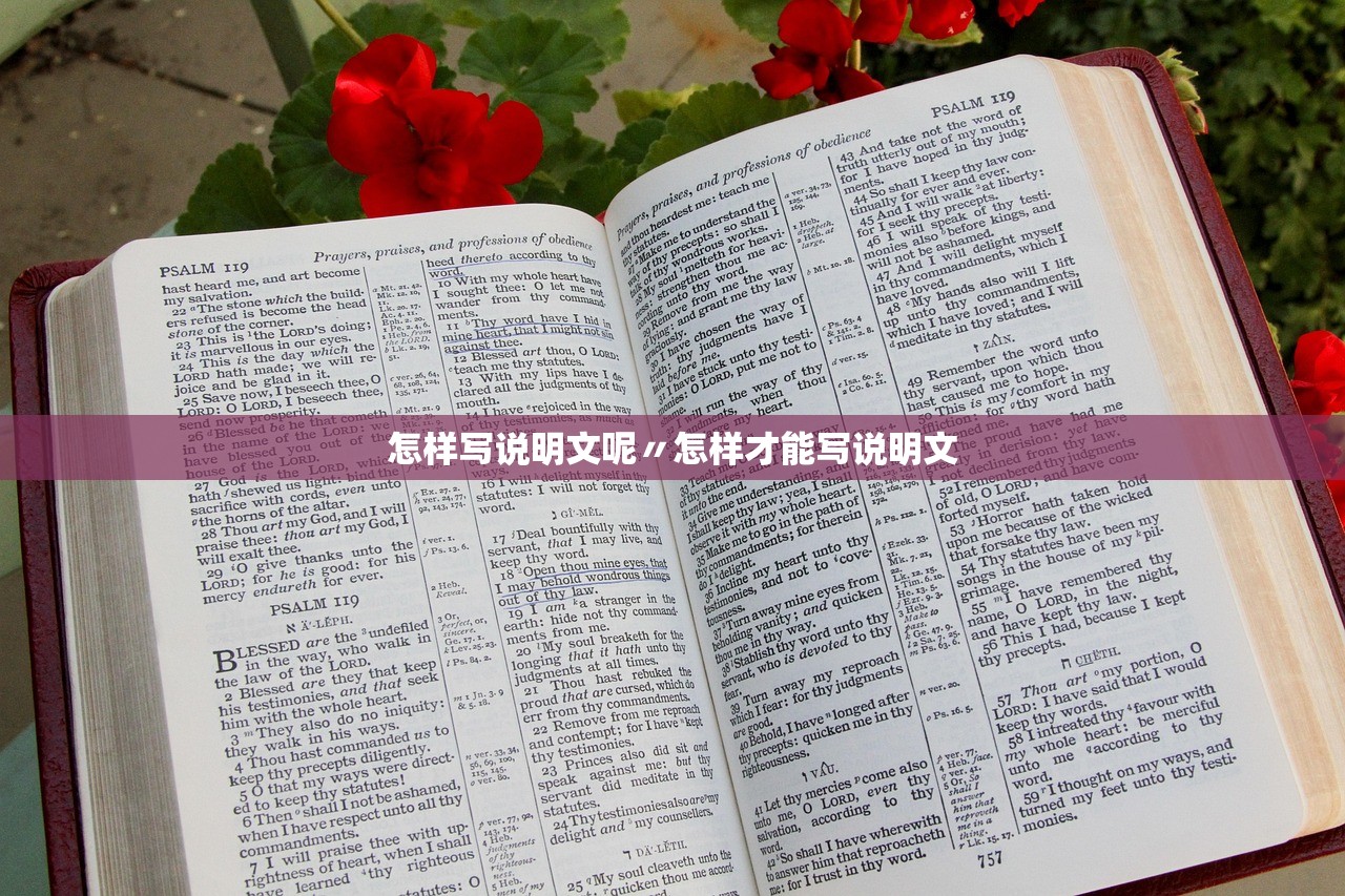 怎样写说明文呢〃怎样才能写说明文