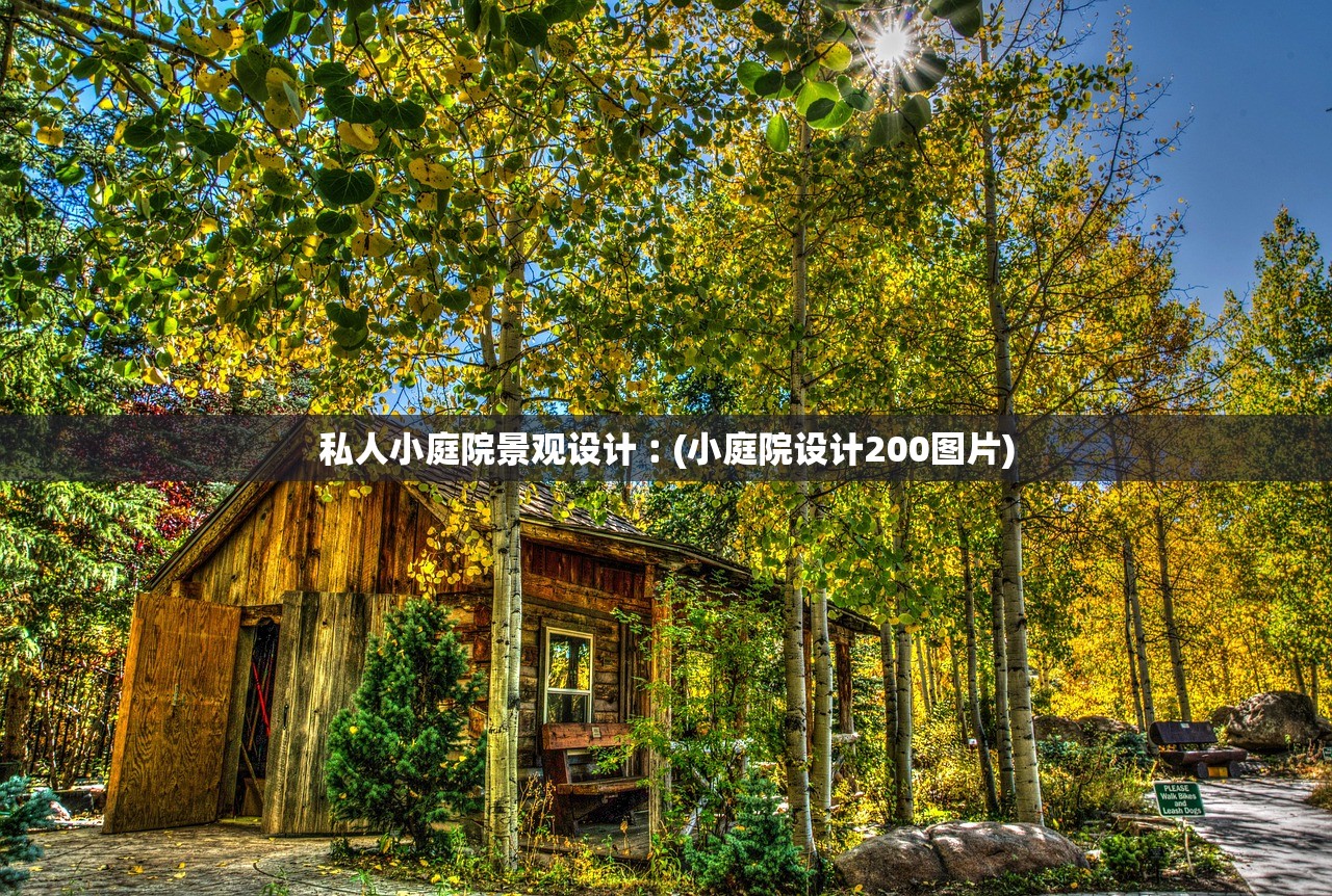 私人小庭院景观设计︰(小庭院设计200图片)