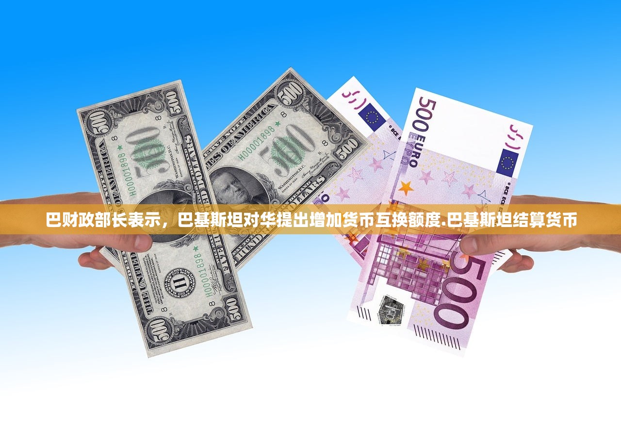 巴财政部长表示，巴基斯坦对华提出增加货币互换额度.巴基斯坦结算货币
