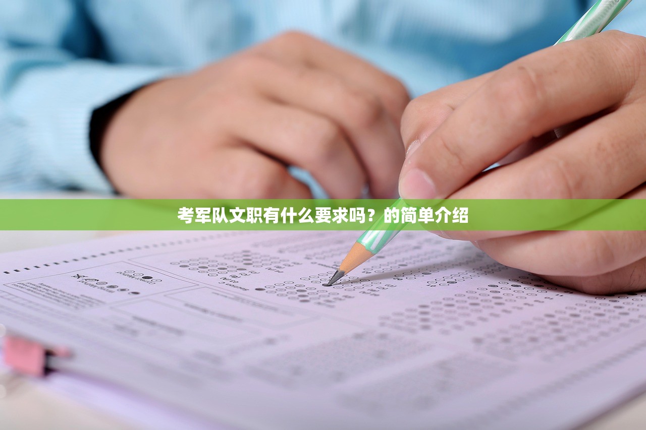 考军队文职有什么要求吗？的简单介绍