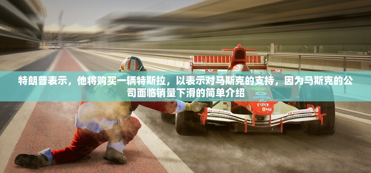 特朗普表示	，他将购买一辆特斯拉，以表示对马斯克的支持，因为马斯克的公司面临销量下滑的简单介绍